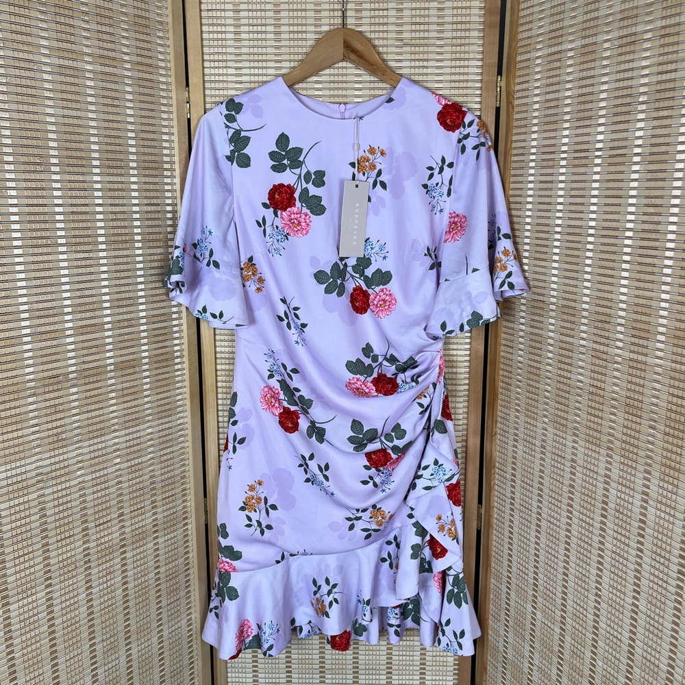 [NEW] Keepsake the Label Pretty One Lilac Ruffle Dress - Picture 4 of 14